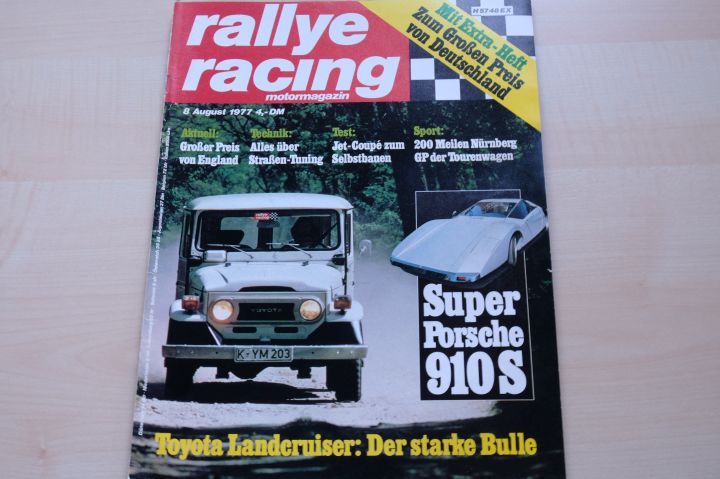 Rallye Racing 08/1977
